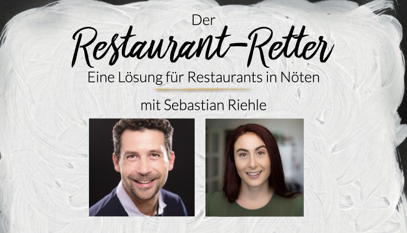Der Restaurant Retter Sebastian Riehle. Wie Chatbots Restaurants in Nöten helfen